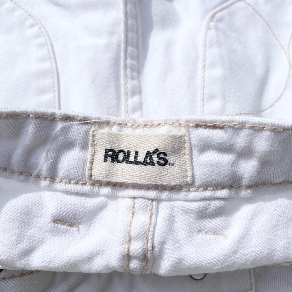 ROLLA'S White Jean Shorts - Picture 7 of 9